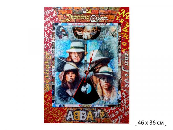 Часы (художник Сизых) ABBA 46х36 см