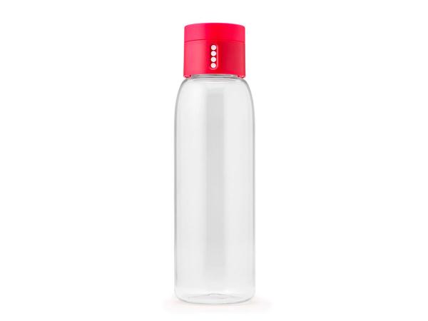 Бутылка для воды 600 мл Dot розовая