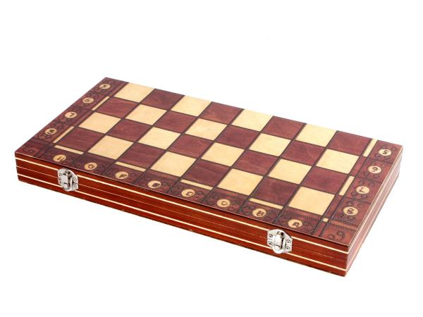 Шахматы + шашки + нарды 40*20 см
