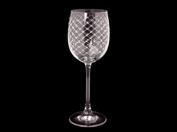 Набор бокалов для вина "Прозрачная вуаль" 260 мл 6 шт