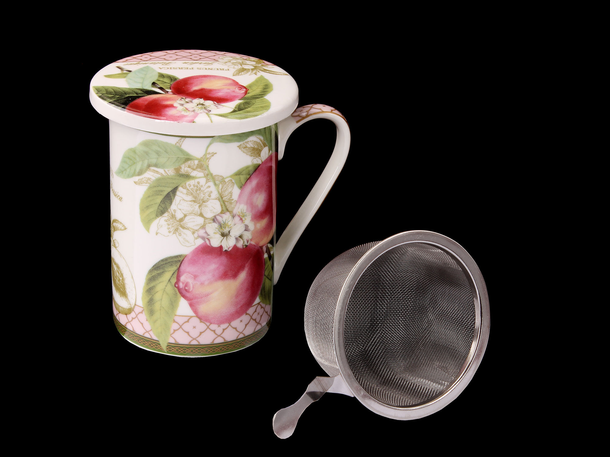 керамическое ситечко. с ситечком тм20- f52. кружка lefard заварочная фабьен 400 мл с крышкой и ситом. чашка заварочная с керамическим ситечком. кружка с ситечком из нержавеющей стали для чая.