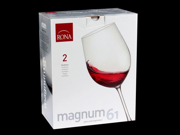 Набор бокалов для вина "Магнум" 650 мл 2 шт