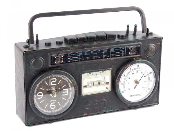 Часы "Радиомагнитофон" 21 см