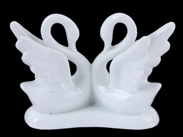 Пара лебедей 12 см
