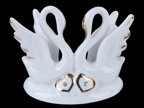 Пара лебедей 12 см