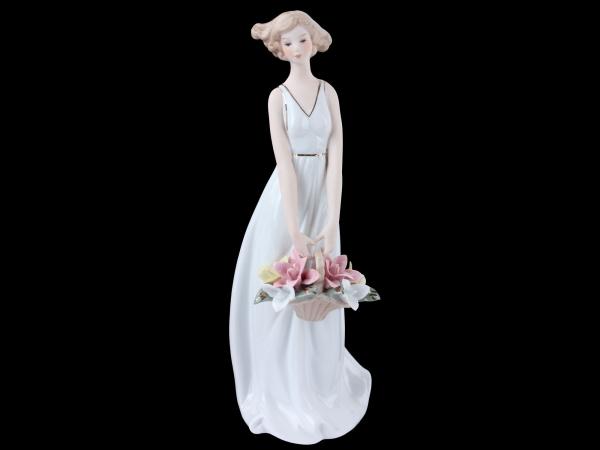 Статуэтка "Кларис" h27 см фарфор