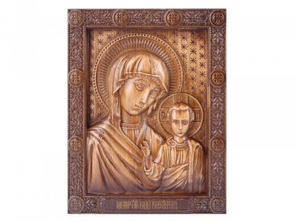 Икона "Божией матери Казанская" малая бук