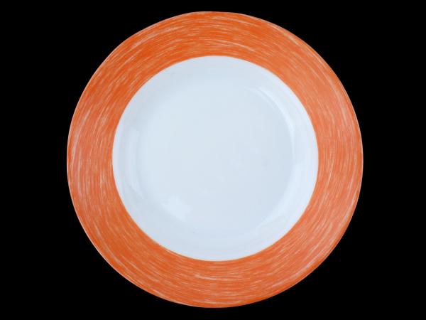Тарелка суповая "Колор дэйс оранж" 22 см