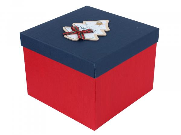 Коробка упаковочная "Счастливого Рождества" 24*18 см