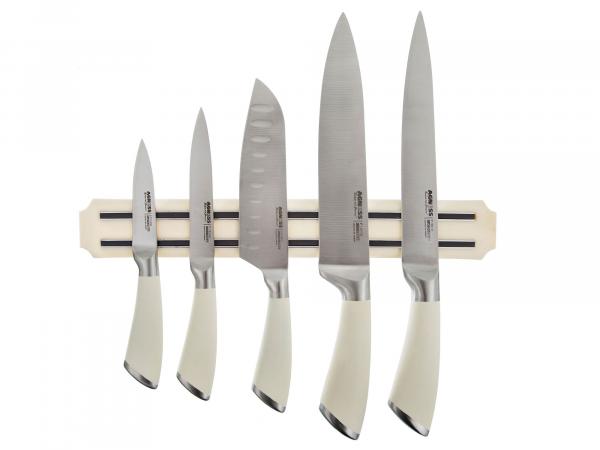 Набор ножей 6 предметов (5 ножей + магнитный держатель)