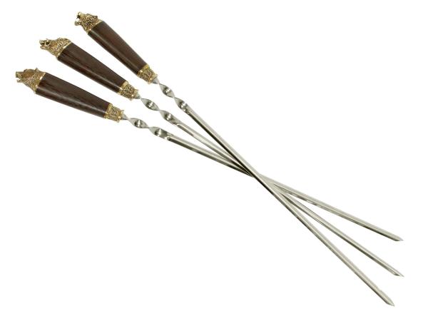 Набор шампуров "Охотничий" 6 предметов в кейсе