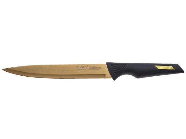 Нож разделочный "AGNESS" 20 см