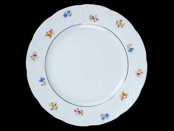 Тарелка десертная "Мелкие цветы" 19 см