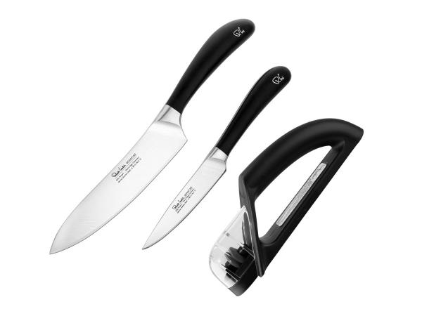 Набор ножей "SIGNATURE" 3 предмета (2 ножа + точилка)