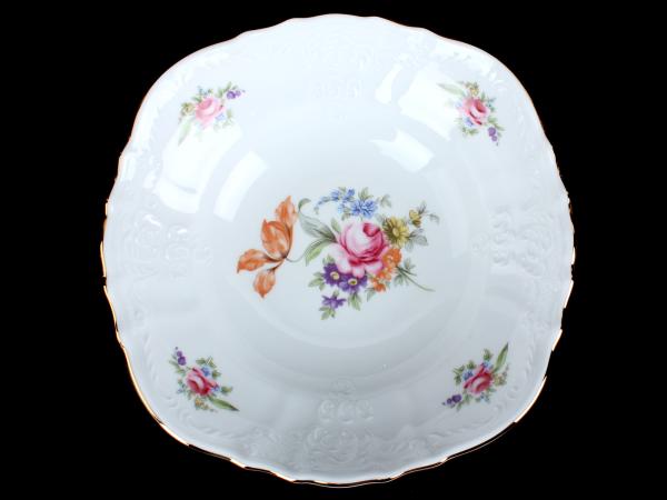 Салатник "Мейсенский букет" 23 см