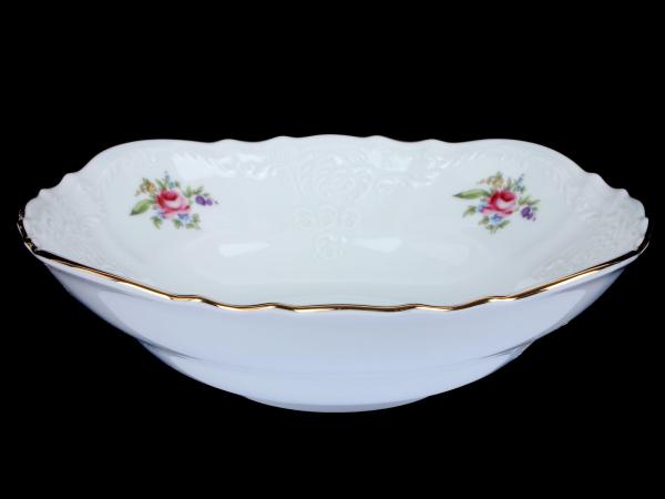 Салатник "Мейсенский букет" 23 см