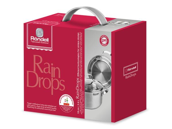 Кастрюля "RainDrops" 2,4 л