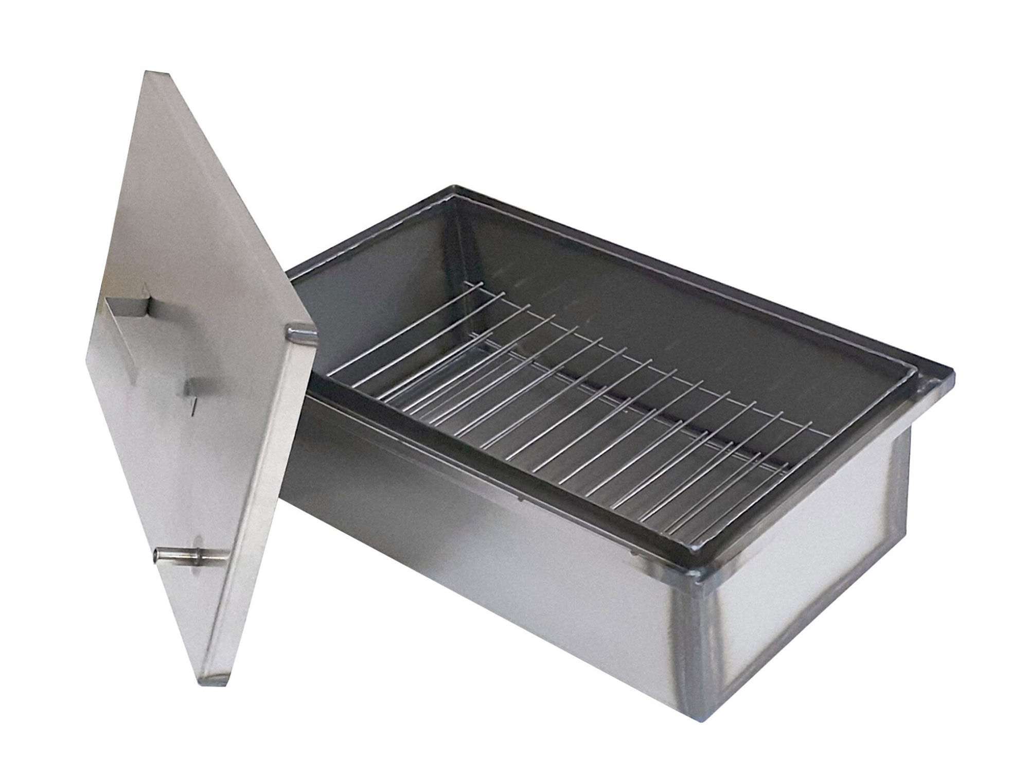 Купить Коптильня с гидрозатвором двухъярусная с поддоном в Иркутске и ...