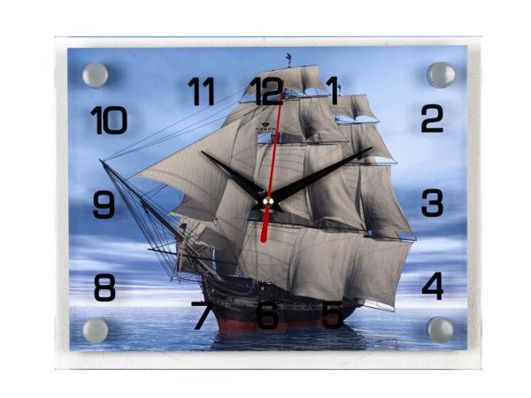 Часы настенные "Корабль" 20х26 см
