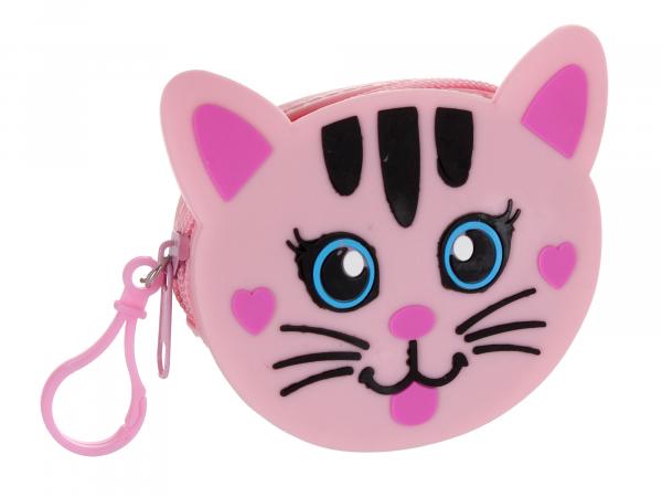 Кошелек "Cute cat" pink