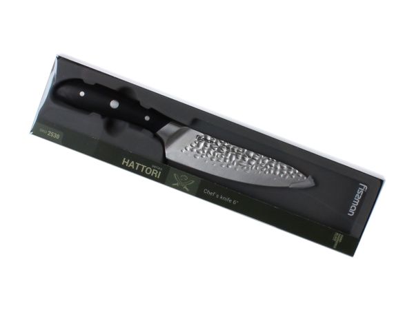 Нож поварской "HATTORI" hammered 15 см