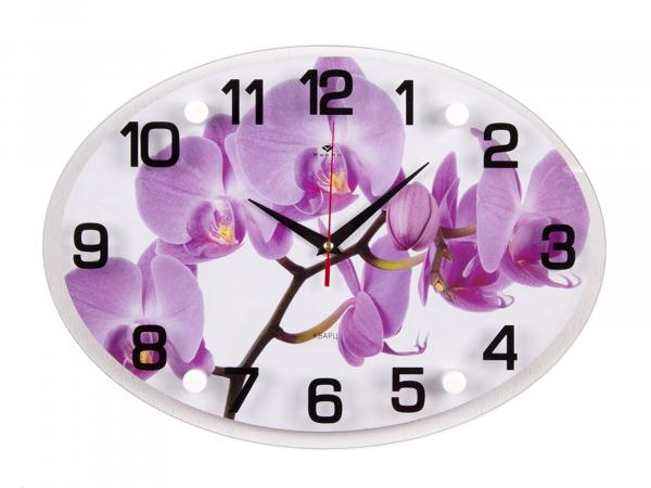 Часы настенные "Орхидея" 24х34 см