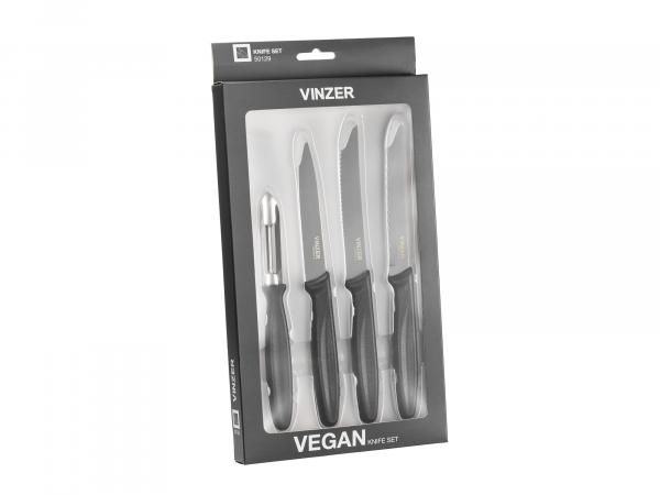 Набор ножей "Vinzer Vegan" 4 предмета