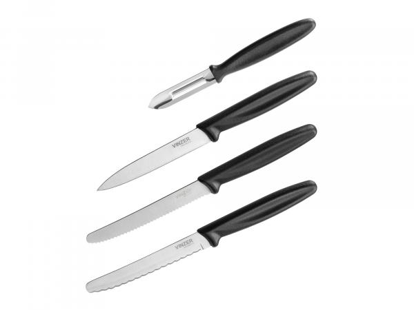 Набор ножей "Vinzer Vegan" 4 предмета