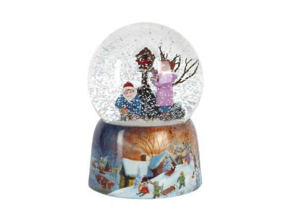 Шар со снегом "Скворечник"