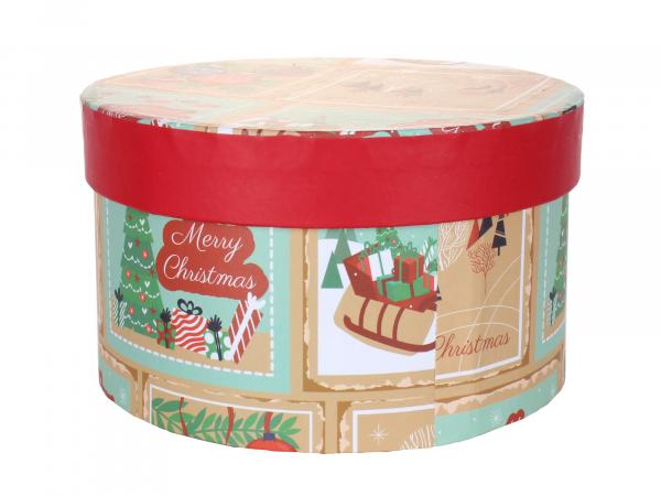 Коробка упаковочная "Merry Christmas" 20,5х12 см