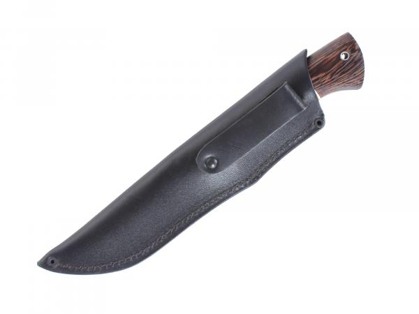 Нож "Барсук" 65х13 граб с берестой
