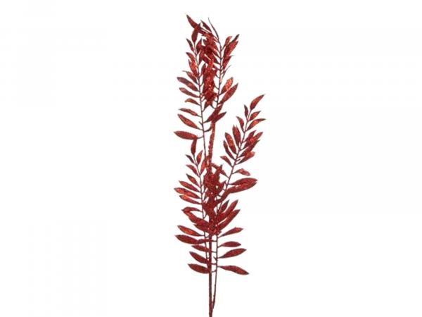 Декоративное украшение "Красные листики" 71 см
