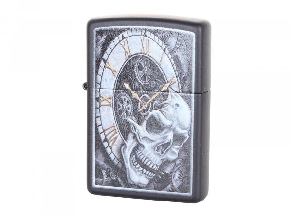 Зажигалка Zippo "Skull Clock"