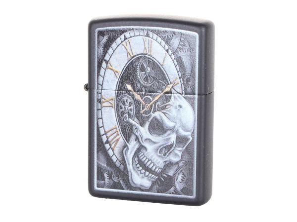 Зажигалка Zippo "Skull Clock"