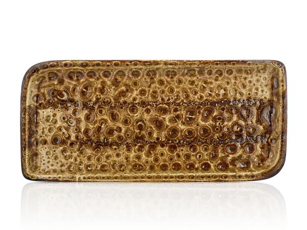 Блюдо "Cowry Yellow"24х15 см