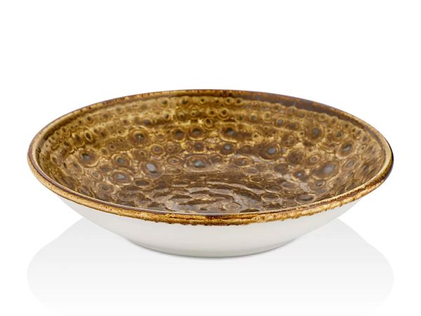 Тарелка-салатник "Cowry Yellow" 25 см
