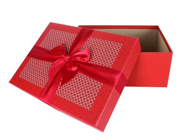 Коробка упак. "Красный" 25х18х10 см