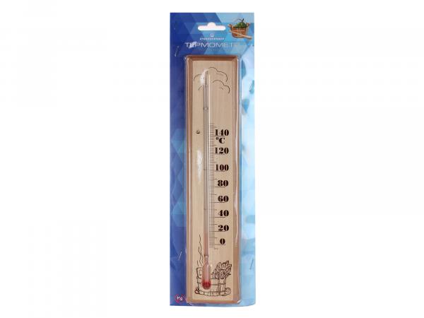 Термометр для сауны 30х8 см