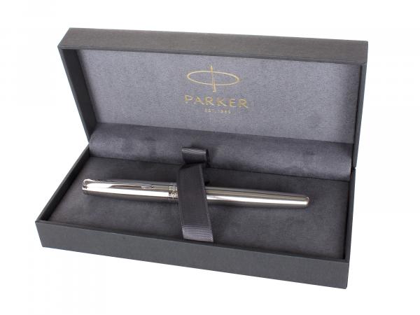 Ручка перьевая Parker Sonnet Core Stainless Steel CT, F, BL