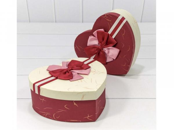 Подарочная коробка "Сердце" 22х20х9 см