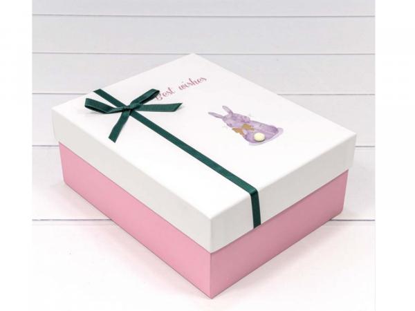 Подарочная коробка "Best wishes" 25,5х20,5х10,5 см