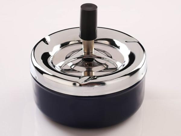 Пепельница бездымная "Микс матовая" 9 см