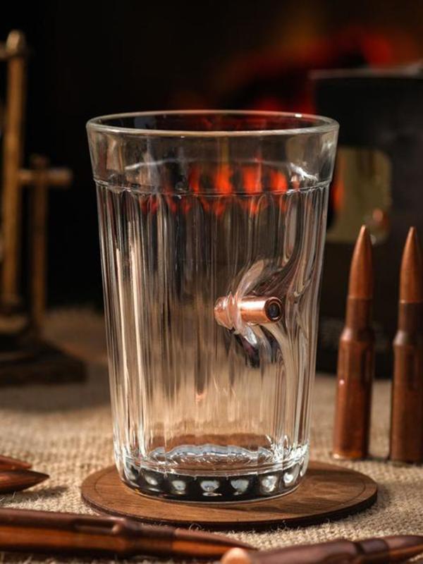 Стакан граненый "Непробиваемый характер" 250 мл