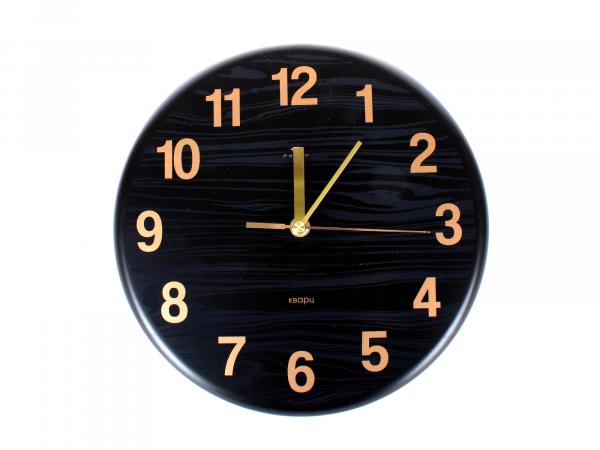 Часы настенные "Текстура дерева" 27 см