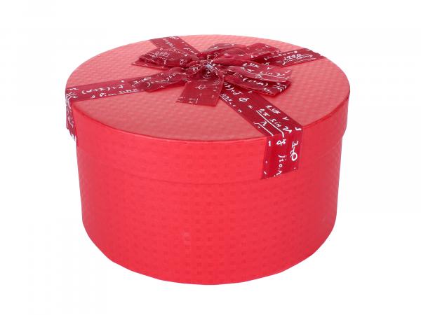 Подарочная коробка "Красный бант" 20х11 см