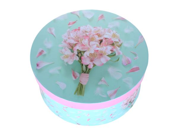 Подарочная коробка "Букет" 22х10,5 см