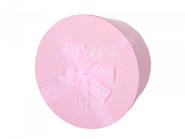 Подарочная коробка "Бант розовый" 20х11 см
