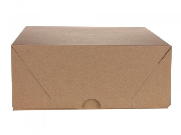 Подарочная коробка "Крафт" 24х24х10 см