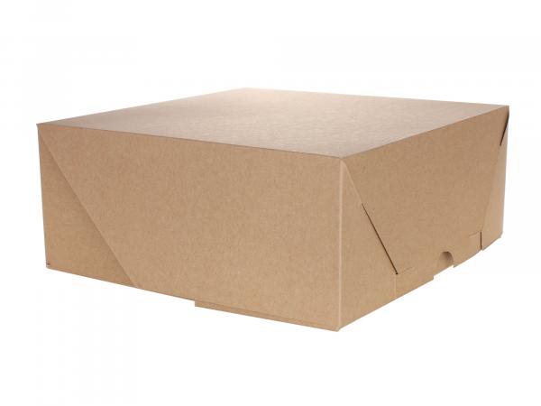 Подарочная коробка "Крафт" 24х24х10 см
