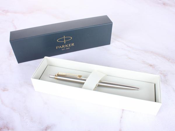 Ручка гелевая Parker Jotter Core Stainless Steel GT  0.7мм